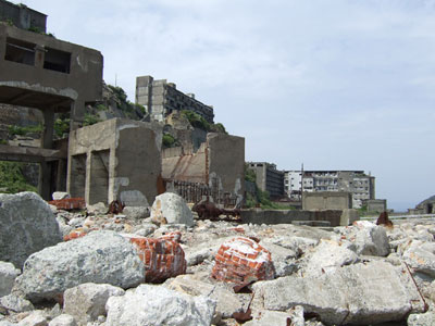 軍艦島(上陸)
