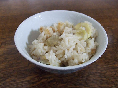 栗ご飯