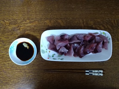 ヒラソウダのお刺身
