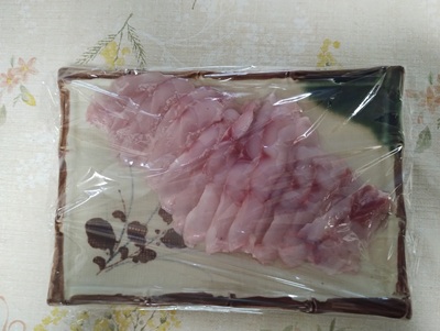 シマソイのお刺身