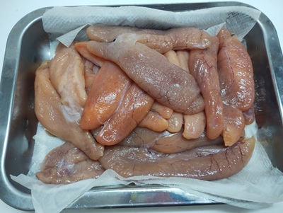 タラコの塩漬け