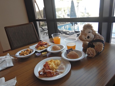 ホテルの朝食